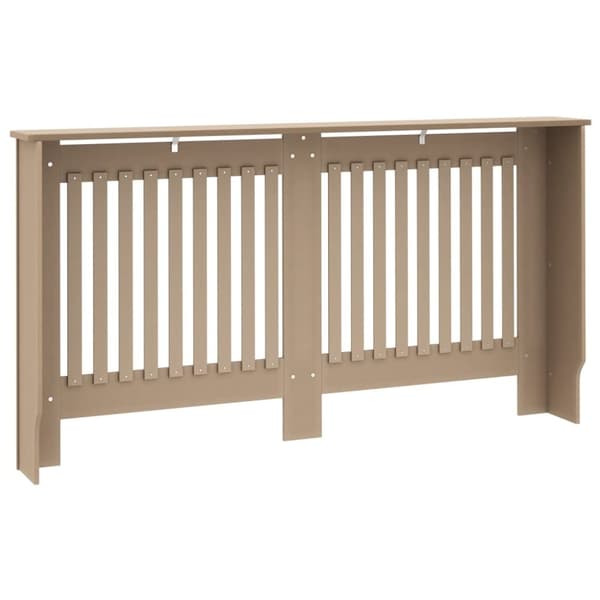 vidaXL radiatorskjuler 152x19x81,5 cm MDF