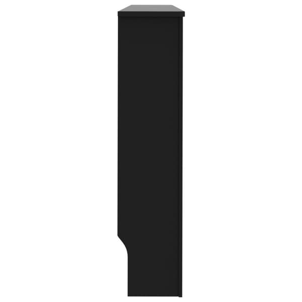 vidaXL radiatorskjuler 152x19x81,5 cm MDF sort