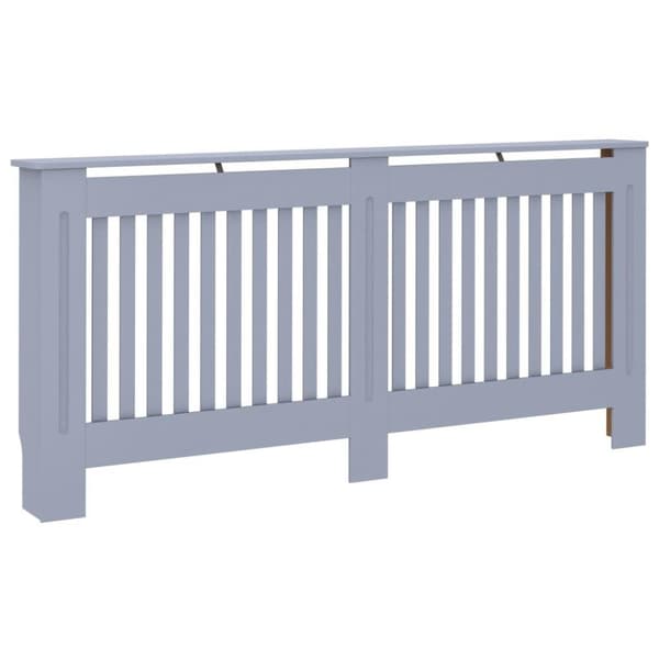 vidaXL Elementskydd antracit 172x19x81,5 cm MDF