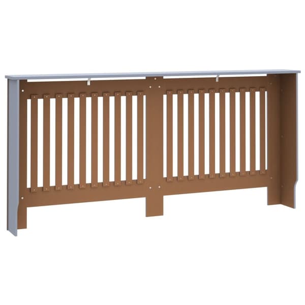 vidaXL Elementskydd antracit 172x19x81,5 cm MDF