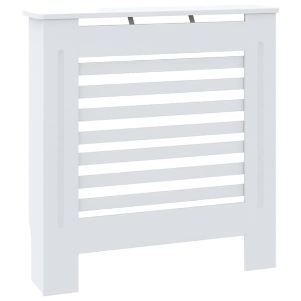 vidaXL Elementskydd MDF vit 78 cm