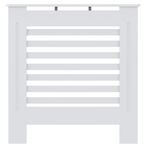 vidaXL Elementskydd MDF vit 78 cm