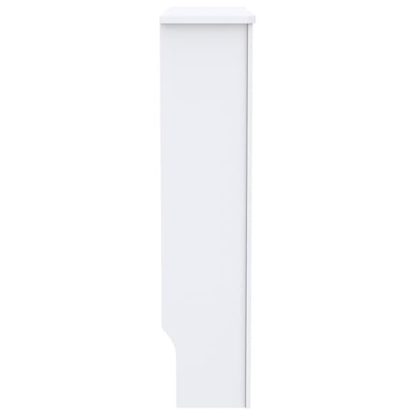 vidaXL Elementskydd MDF vit 78 cm