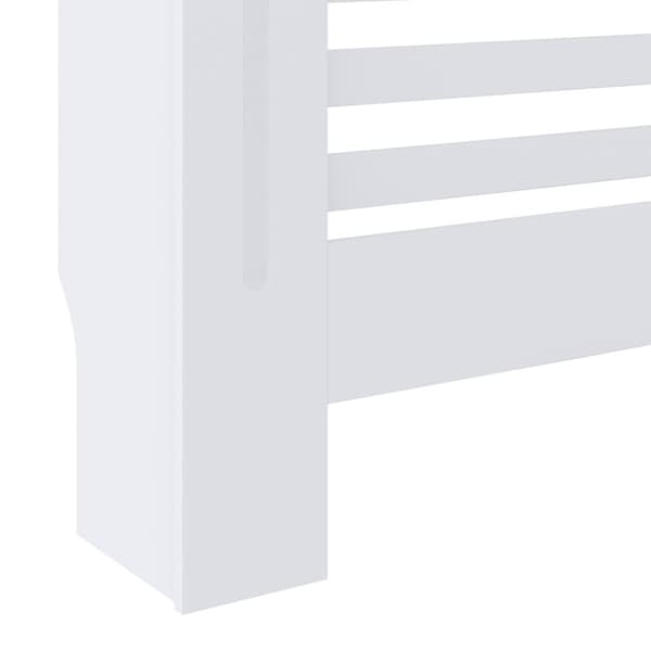 vidaXL Elementskydd MDF vit 78 cm