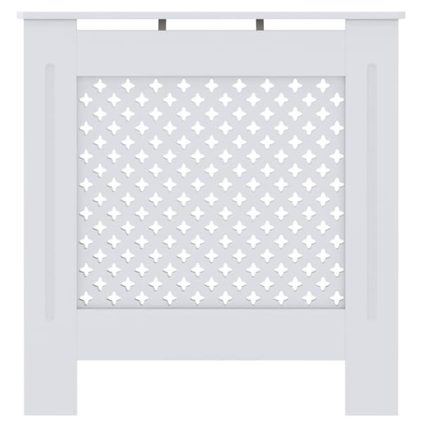 vidaXL radiatorskjuler 78 cm MDF hvid