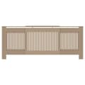 Miniatyrbilde 4 av 9: vidaXL Radiatordeksel MDF 205 cm