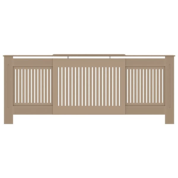 vidaXL Radiatordeksel MDF 205 cm