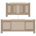 Miniatyrbilde 6 av 9: vidaXL Radiatordeksel MDF 205 cm
