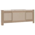 Miniatyrbilde 1 av 9: vidaXL Radiatordeksel MDF 205 cm