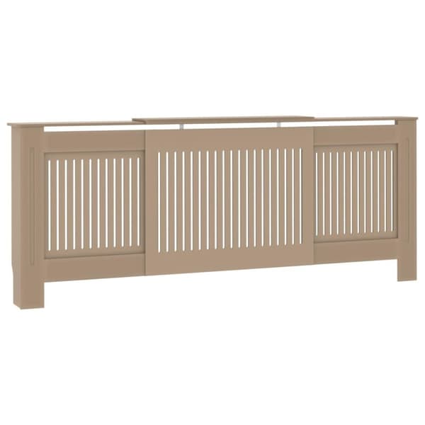 vidaXL Radiatordeksel MDF 205 cm