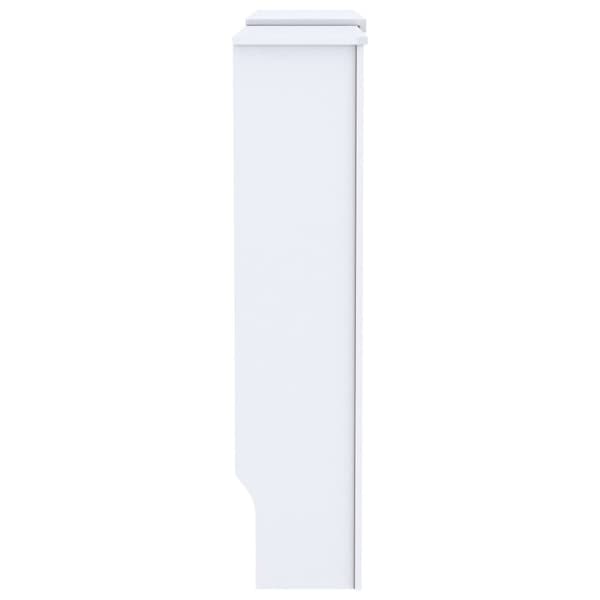 vidaXL MDF Radiatordeksel 205 cm hvit