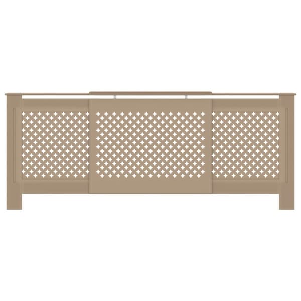 vidaXL MDF lämpöpatterin suoja 205 cm