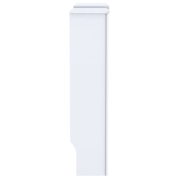 vidaXL radiatorskjuler 205 cm MDF hvid