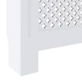 Miniatyrbillede 8 af 9: vidaXL radiatorskjuler 205 cm MDF hvid