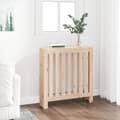 Miniatyrbilde 2 av 8: vidaXL Radiatordeksel 79,5x19x84 cm heltre furu