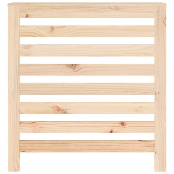 vidaXL Radiatordeksel 79,5x19x84 cm heltre furu