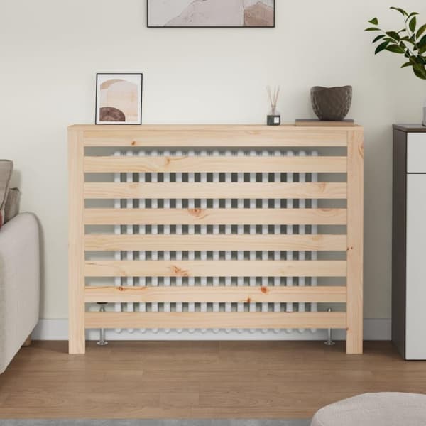 vidaXL Elementskydd 108,5x19x84 cm massiv furu