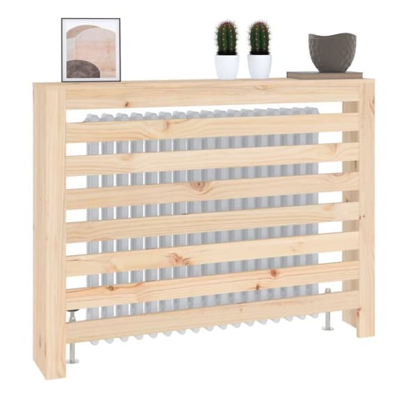 vidaXL Elementskydd 108,5x19x84 cm massiv furu
