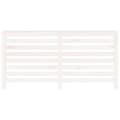 Miniatyrbilde 5 av 8: vidaXL Radiatordeksel hvit 169x19x84 cm heltre furu