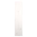 Miniatyrbilde 6 av 8: vidaXL Radiatordeksel hvit 79,5x19x84 cm heltre furu