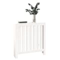 Miniatyrbillede 4 af 8: vidaXL radiatorskjuler 79,5x19x84 cm massivt fyrretræ hvid