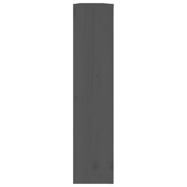 vidaXL radiatorskjuler 169x19x84 cm massivt fyrretræ grå