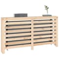Miniatyrbilde 4 av 8: vidaXL Radiatordeksel 153x19x84 cm heltre furu