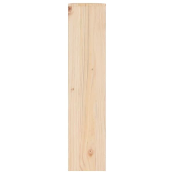vidaXL Radiatordeksel 153x19x84 cm heltre furu