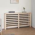 Miniatyrbilde 2 av 8: vidaXL Radiatordeksel 153x19x84 cm heltre furu