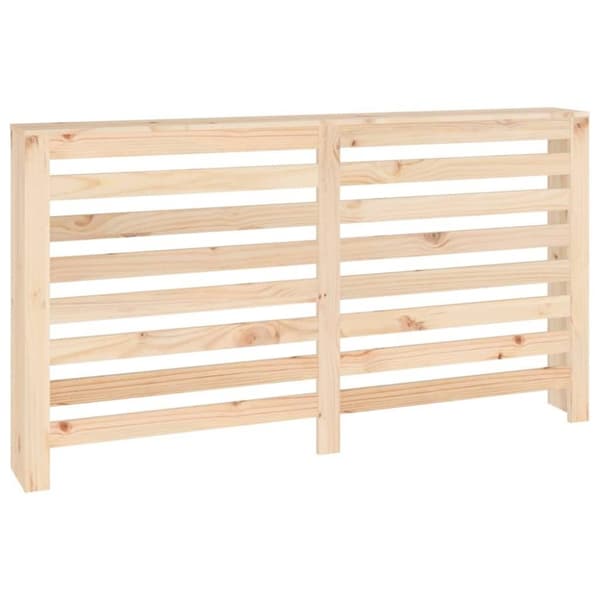 vidaXL Elementskydd 153x19x84 cm massiv furu