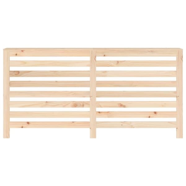 vidaXL Radiatordeksel 169x19x84 cm heltre furu