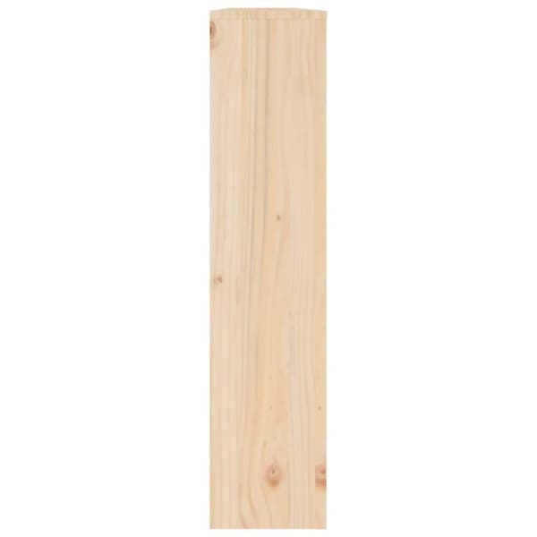 vidaXL Radiatordeksel 169x19x84 cm heltre furu