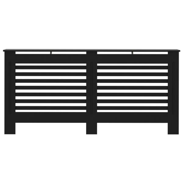 radiatorskjuler 172x19x81,5 cm MDF sort