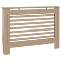 Miniatyrbillede 2 af 8: radiatorskjuler 112x19x81,5 cm MDF
