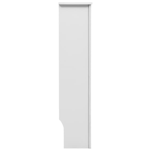 radiatorskjulere 2 stk. 152 x 19 x 81,5 cm MDF hvid