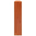 Miniatyrbilde 5 av 10: vidaXL Radiatordeksel voksbrun 169x19x84 cm heltre furu