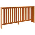 Miniatyrbilde 6 av 10: vidaXL Radiatordeksel voksbrun 169x19x84 cm heltre furu