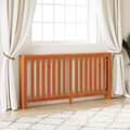 Miniatyrbilde 2 av 10: vidaXL Radiatordeksel voksbrun 169x19x84 cm heltre furu