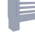 Miniatyrbillede 8 af 9: vidaXL radiatorskjuler 172x19x81,5 cm MDF antracitgrå -  Radiatorer – tilbehør