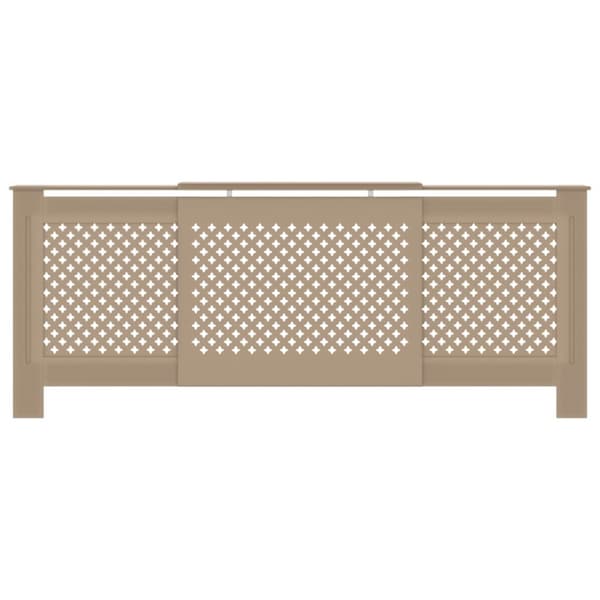 vidaXL Elementskydd MDF 205 cm -  Tillbehör till värmeelement