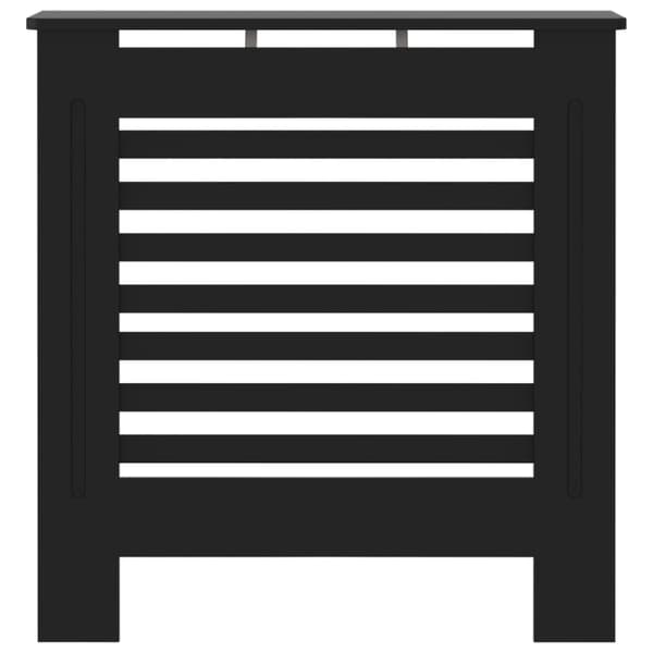 vidaXL MDF lämpöpatterin suoja musta 78 cm - Lämpöpatteritarvikkeet