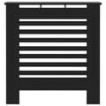 Pikkukuva 4 / 8: vidaXL MDF lämpöpatterin suoja musta 78 cm -  Lämpöpatteritarvikkeet