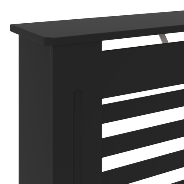 vidaXL MDF lämpöpatterin suoja musta 78 cm - Lämpöpatteritarvikkeet