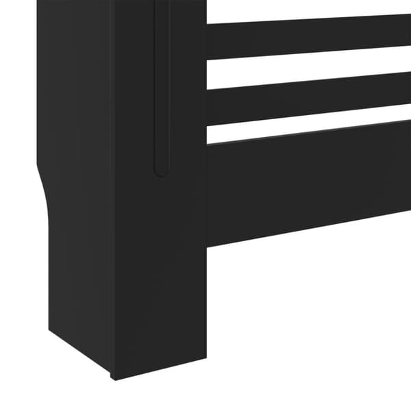 vidaXL MDF lämpöpatterin suoja musta 78 cm - Lämpöpatteritarvikkeet