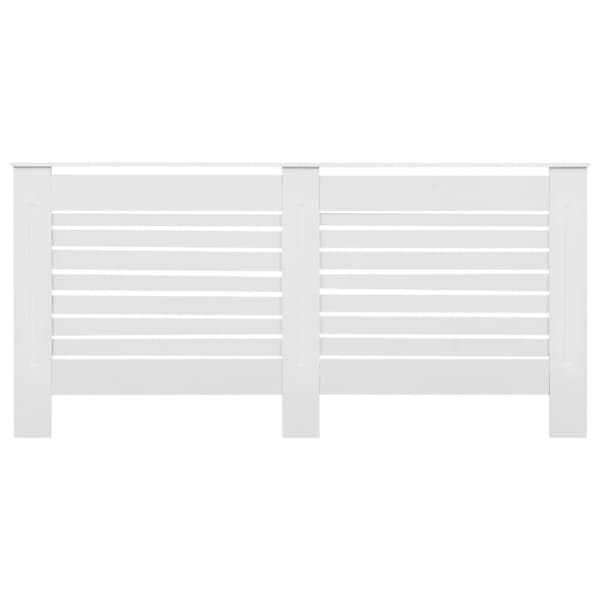 vidaXL Lämpöpatterin suoja MDF 172x19x81,5 cm valkoinen -  Lämpöpatteritarvikkeet