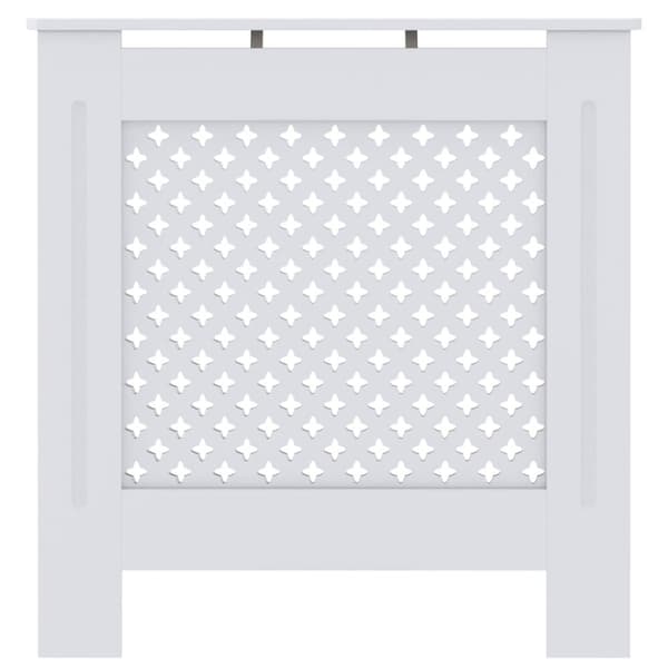vidaXL radiatorskjuler 78 cm MDF hvid -  Radiatorer – tilbehør