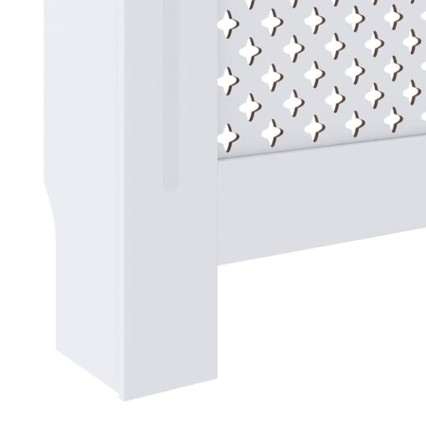 vidaXL radiatorskjuler 78 cm MDF hvid - Radiatorer – tilbehør