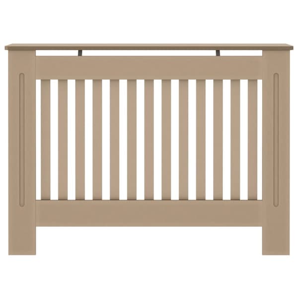 vidaXL radiatorskjuler 112x19x81,5 cm MDF -  Radiatorer – tilbehør