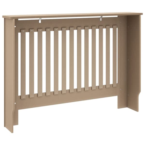 vidaXL radiatorskjuler 112x19x81,5 cm MDF -  Radiatorer – tilbehør