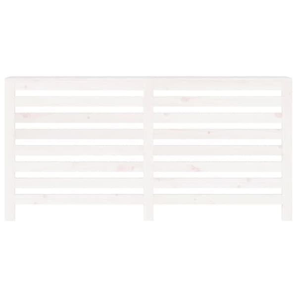 vidaXL radiatorskjuler 169x19x84 cm massivt fyrretræ hvid -  Radiatorer – tilbehør